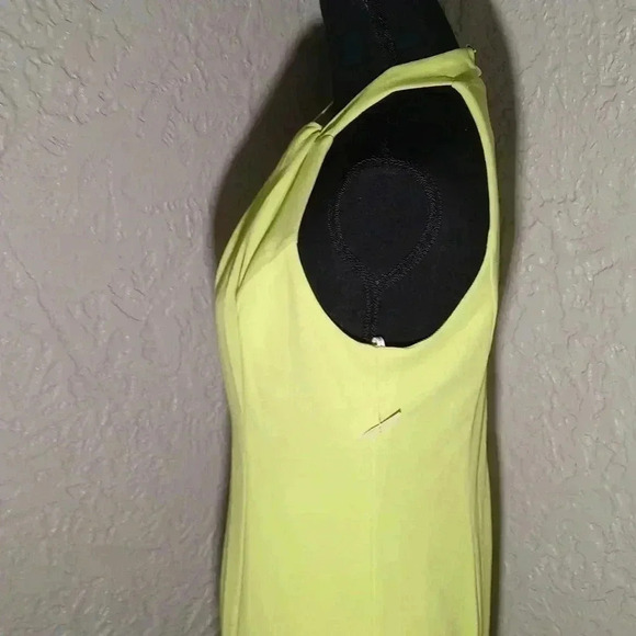 Julia Jordan Twist Halter Neck Sleeveless Stretch Crepe Sheath Midi Dress - Picture 5 of 8